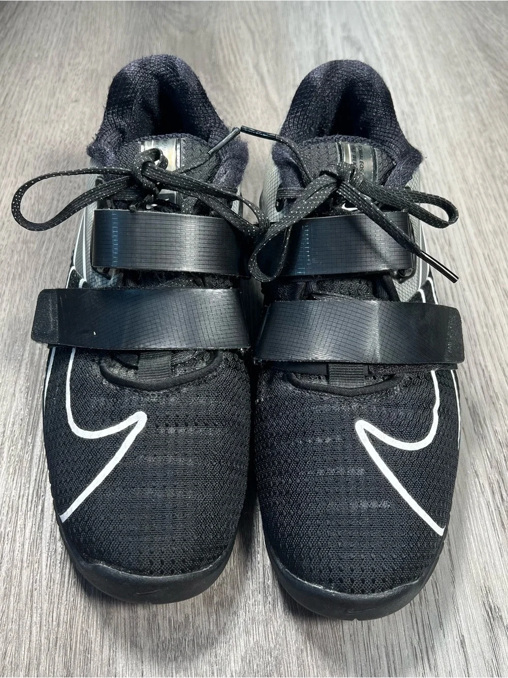 Nike Romaleos 4 Men's Weightlifting Gym Shoes Black White Size 9 CD3463-010